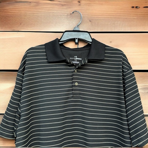 Grand Slam Men's Size Large Black/White Golf Polo Size Large #PGA #MensGolf. - Picture 3 of 3